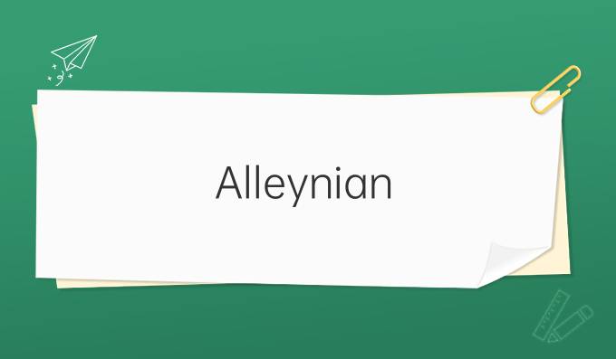 Alleynian